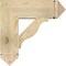 Ekena Millwork Funston Arts & Crafts Rough Sawn Bracket, Douglas Fir, 6"W x 22"D x 22"H BKT06X22X22FST03RDF - alternate 2
